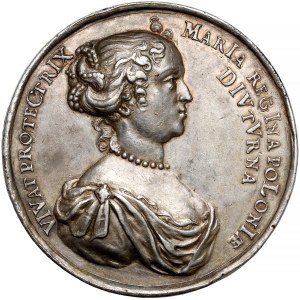 Jan III Sobieski, Medal 1686 - Para Królewska - bardzo rzadki