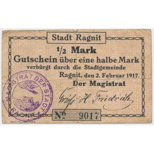 Ragnit (Ragneta), 1/2 mk 1917