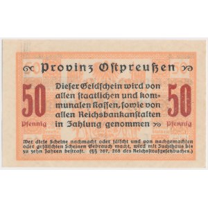Konigsberg i.Pr.(Królewiec), 50 pfg 1918