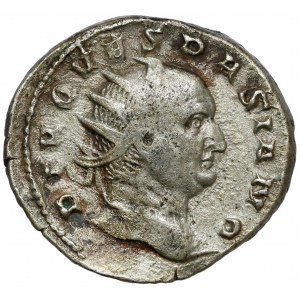 Wespazjan (69-79 n.e.) - Antoninian pośmiertny wybity za panowania Trajana Decjusza (249-251 n.e.)
