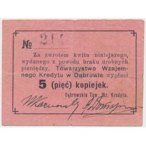Dąbrowa, 5 kopiejek (1917)