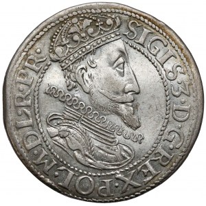 Zygmunt III Waza, Ort Gdańsk 1615 - spiczasta - B.ŁADNY