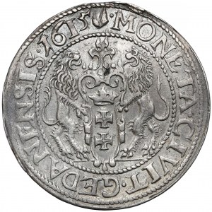 Zygmunt III Waza, Ort Gdańsk 1615 - spiczasta - kropa za