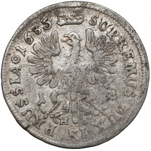 Brandenburgia-Prusy, Fryderyk Wilhelm (1640-1688), Ort Królewiec 1685 HS