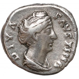 Faustyna I Starsza (138-141 n.e.) Denar pośmiertny po 141 n.e.