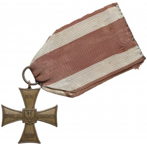 Krzyż Walecznych wzorowany na małym Knedlerze