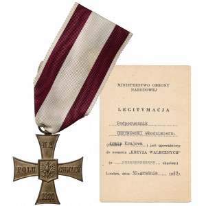 Krzyż Walecznych - wykonanie brytyjskie