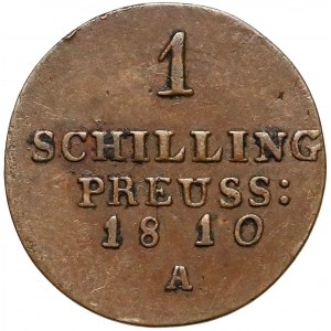 Prusy, Fryderyk Wilhelm III, Szeląg 1810-A, Berlin