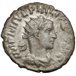 Filip II (247-249 n.e.) Antoninian - AVG zamiast AVGG