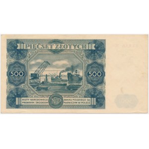 500 złotych 1947 - N