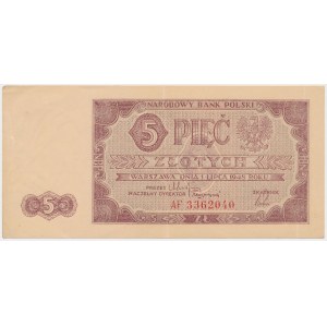 5 złotych 1948 - AF