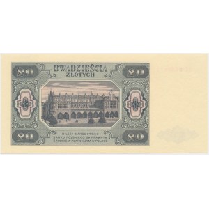 20 złotych 1948 - CZ