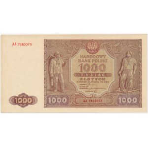 1.000 złotych 1946 - AA