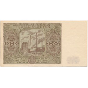 1.000 złotych 1947 - mała litera