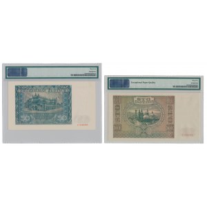 50 i 100 złotych 1941 - D (2szt)