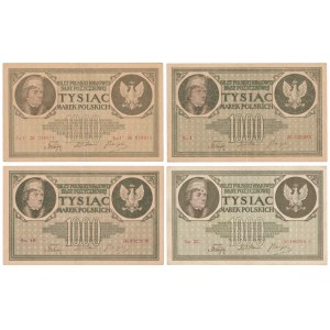 1.000 mkp 05.1919 - zestaw (4szt)