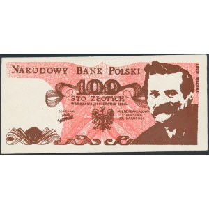 Solidarność, 100 złotych 1983 Lecha Wałęsa