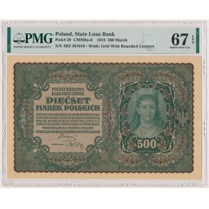 500 mkp 08.1919 - I Serja BZ