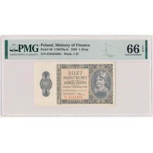 1 złoty 1938 Chrobry - IG