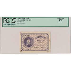 1 złoty 1919 - S.92 C