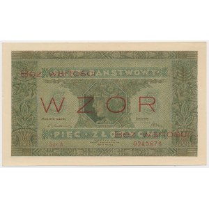 5 złotych 1926 - WZÓR - Ser.A