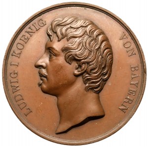 Deutschland, Bayern, Ludwig I, Preis Medaille der Industrie Ausstellung 1835
