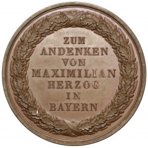 Deutschland, Medaille - Zum Andenken von Maximilian Herzog in Bayern