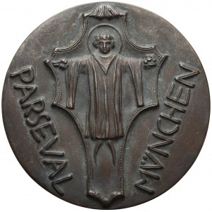 Niemcy, Medal 1910 - Podróż hrabiego Zeppelin na sterowcu Parseval