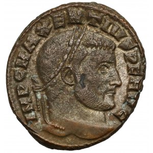 Maksencjusz (306-312 n.e.) Follis, Ostia