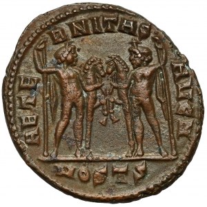 Maksencjusz (306-312 n.e.) Follis, Ostia