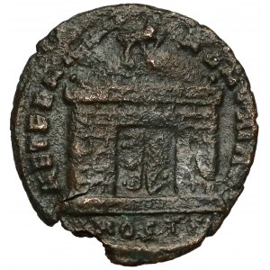 Divus Romulus, Follis, Ostia - wybity za panowania Maksencjusza (306-312 n.e.)
