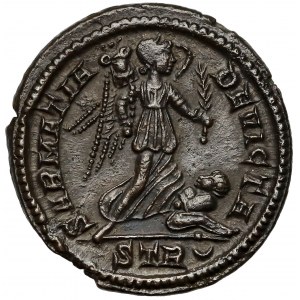 Konstantyn I Wielki (306-337 n.e.) Follis, Trier - SARMATIA DEVICTA