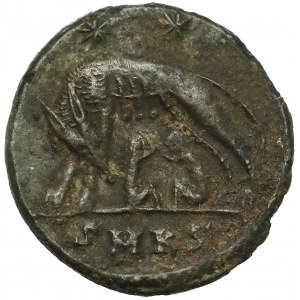 Konstantyn I Wielki (306-337 n.e.) Follis, Kyzikos - Urbs Roma