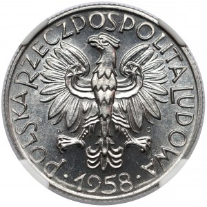 Rybak 5 złotych 1958 - BAŁWANEK