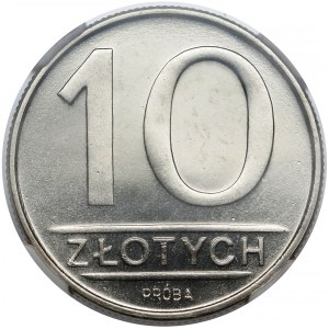 Próba NIKIEL 10 złotych 1984