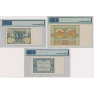 5, 10 i 50 złotych 1929-1930 (3szt)