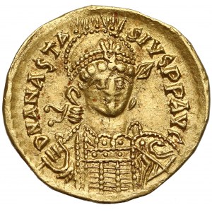 Anastazjusz I (491-518 n.e.) Solidus, Konstantynopol