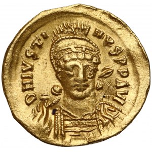 Justyn I (518-527 n.e.) Solidus, Konstantynopol