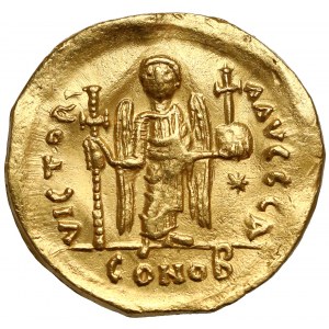 Justyn I (518-527 n.e.) Solidus, Konstantynopol