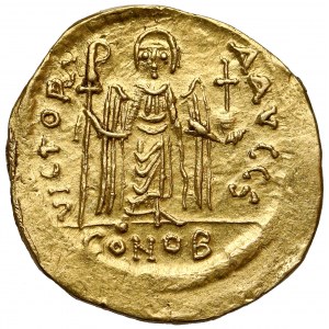 Fokas (602-610 n.e.) Solidus, Konstantynopol