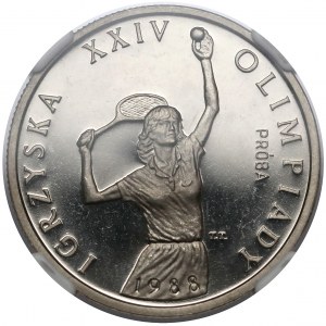 Próba NIKIEL 200 złotych 1987 Igrzyska XXIV Olimpiady