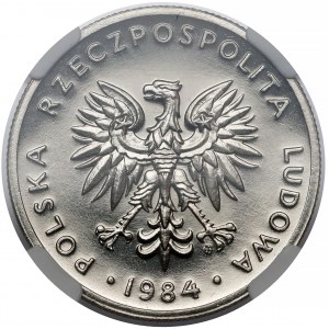 Próba NIKIEL 20 złotych 1984