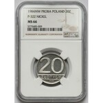 Próba NIKIEL 20 złotych 1984