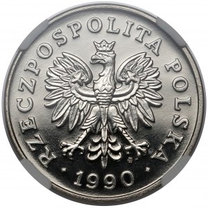 Próba NIKIEL 100 złotych 1990