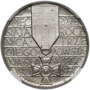 Próba NIKIEL 10 złotych 1971 Powstanie Śląskie - Medal