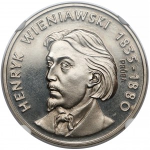 Próba NIKIEL 100 złotych 1979 Henryk Wieniawski - duża głowa