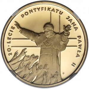 200 złotych 1998 20-lecie pontyfikatu Jana Pawła II