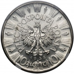 Piłsudski 10 złotych 1935 - PIĘKNY