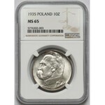 Piłsudski 10 złotych 1935 - PIĘKNY