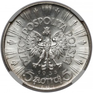 Piłsudski 5 złotych 1935 - PIĘKNE